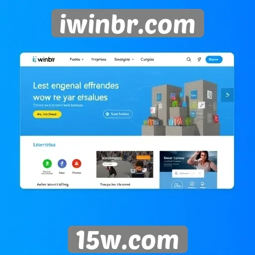 Novidades na interface do usuário do site iwinbr